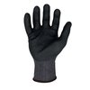 Azusa Safety Commander 15 Ga. Gray Nylon/Spandex Work Gloves, Black Micro-foam Nitrile Palm Coating, M CM3000